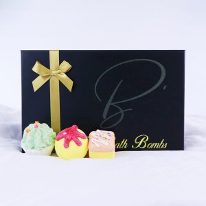 Cupcake Bath Bomb Set