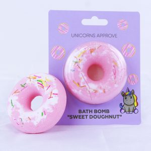 Donut bath bomb